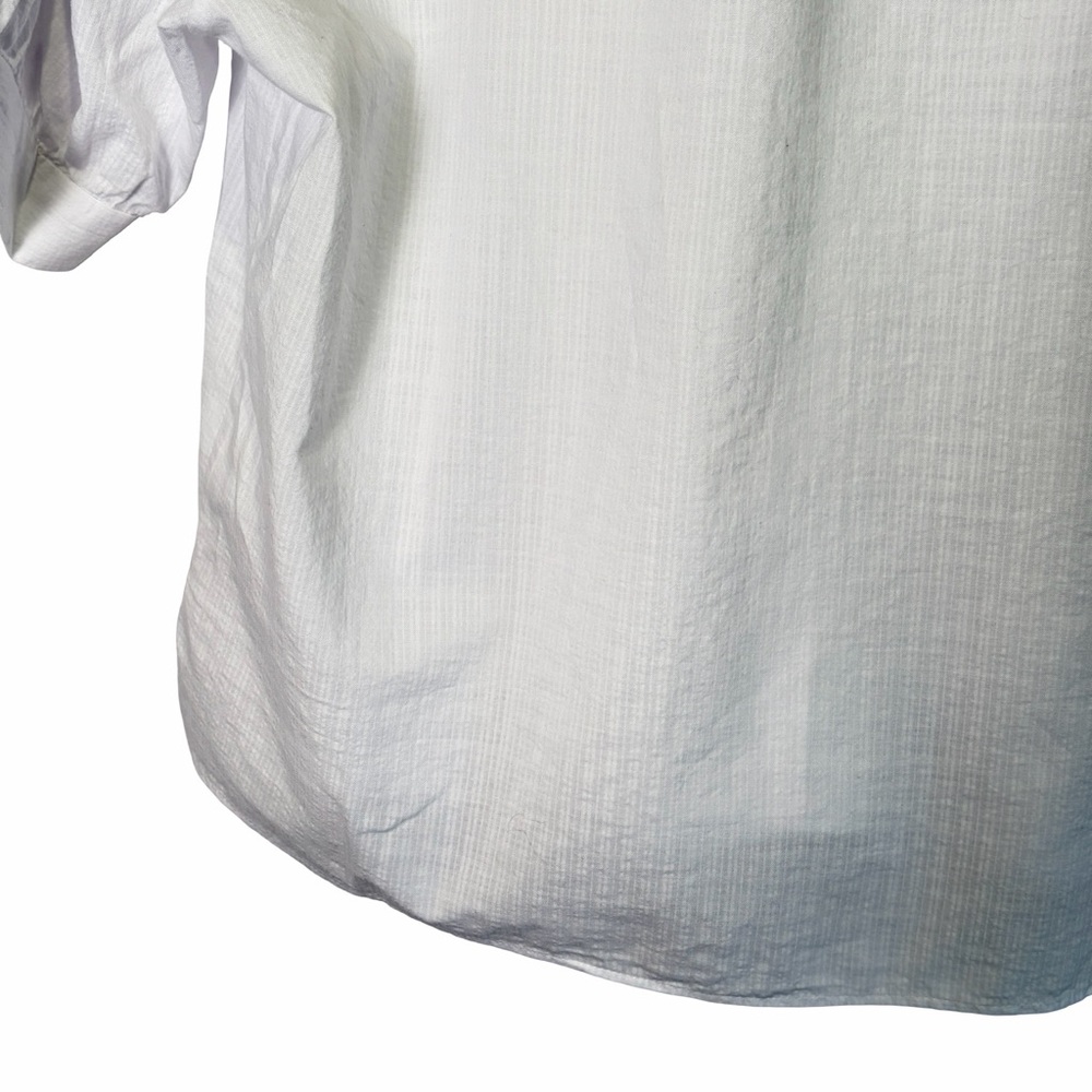 Everlane The Gauze Gathered Top in White, Size S NWT - Picture 10 of 16